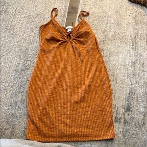 H&M Orange Mini Dress